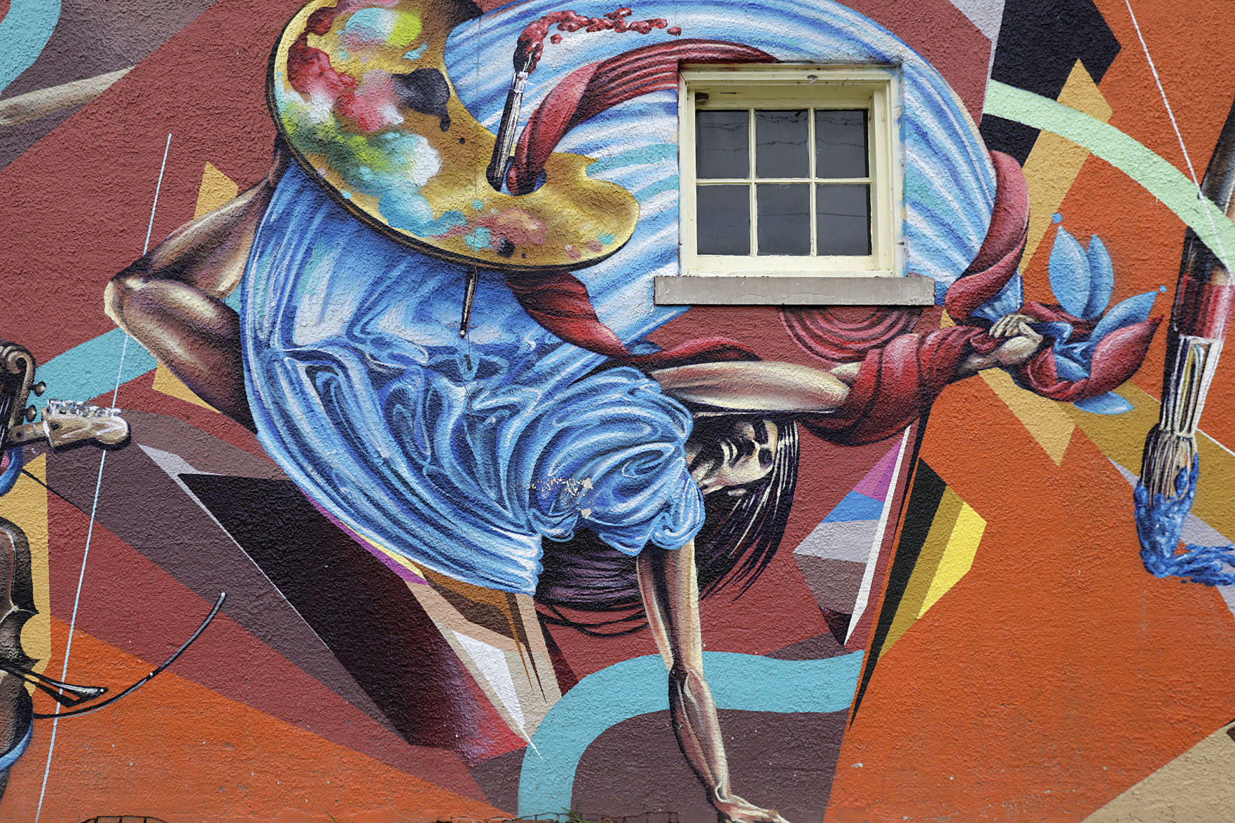 Hunt Club mural